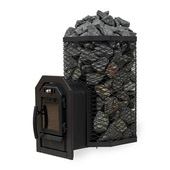 Cozy Heat Thru-Wall Wood Burning Sauna Heater