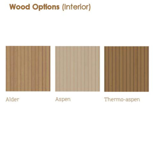 Auroom Aura L Outdoor Sauna Cabin Kit finishes