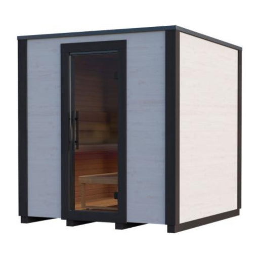 Auroom Garda Outdoor Home Sauna For Up To 6 Persons in white background