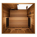 Finnmark FD 2 Full Spectrum 2 Person Infrared Sauna interior
