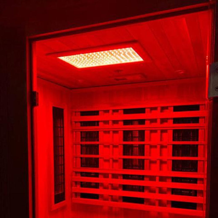 Finnmark FD 4 Trinity 2 Person Infrared Sauna Steam Sauna Combo red light