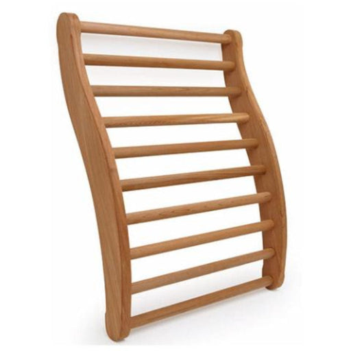 Finnmark FD Series Ergonomic Sauna Backrest Cedar in white background