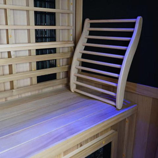 Finnmark FD Series Ergonomic Sauna Backrest Cedar interior