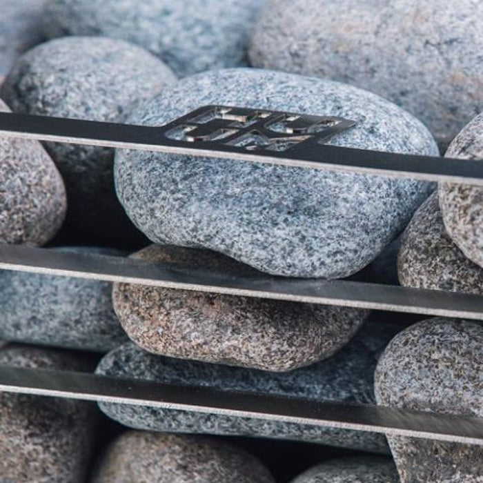 HUUM Cliff Series 10_5kW Electric Sauna Heater stones close up
