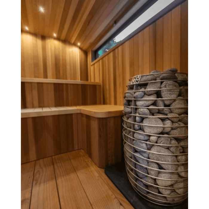 HUUM Hive Mini Series 10_5kW Electric Sauna Heater installed