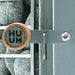 HUUM Hive Wood Series 17_0kW Sauna Wood Stove w Firebox Extension logo close up