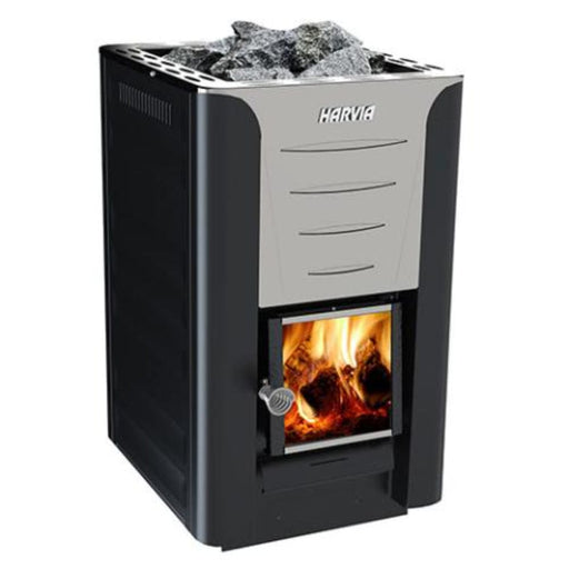 Harvia Pro 20 Series Wood Burning Sauna Stove 24kW in white background