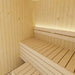 SaunaLife 2 Person Indoor Sauna Model X2 bench