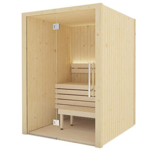 SaunaLife 2 Person Indoor Sauna Model X2 in white background