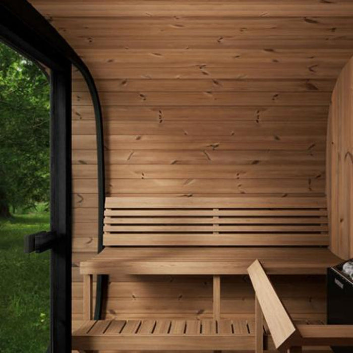 SaunaLife Cube Series Outdoor Home Sauna CL7G interior