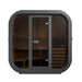SaunaLife Cube Series Outdoor Home Sauna Kit CL5G front view