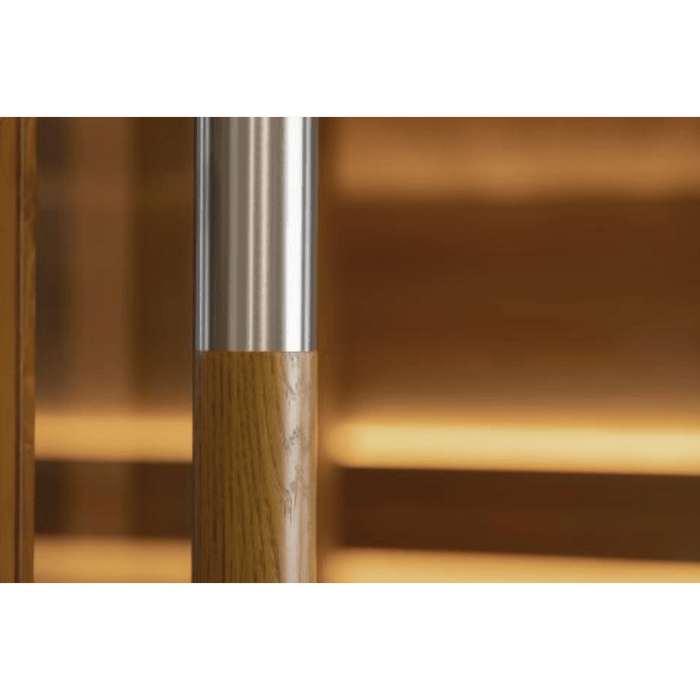 SaunaLife G7S Pre Assembled Outdoor Home Sauna door handle interior