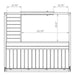 SaunaLife Garden Series Home Outdoor Sauna Kit G2 floor plan