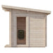 SaunaLife Garden Series Home Outdoor Sauna Kit G4 side door