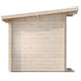 SaunaLife Garden Series Home Outdoor Sauna Kit G4 side view