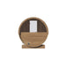 SaunaLife Model E7W Outdoor Sauna Barrel Window rear view