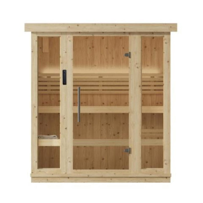 SaunaLife Model X6 Home Indoor Sauna in white background