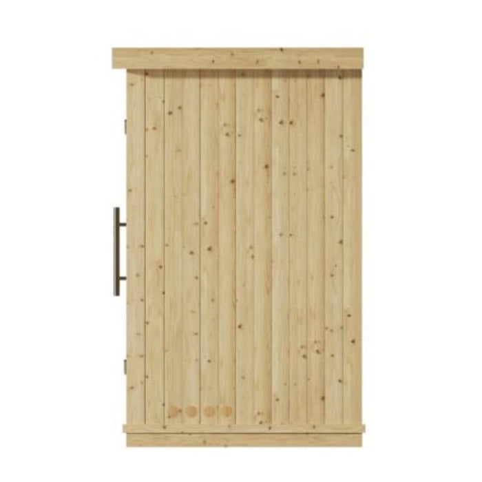 SaunaLife Model X6 Home Indoor Sauna side view