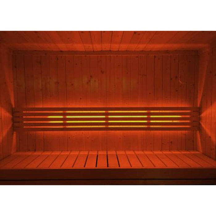 SaunaLife Mood Lighting for Indoor Sauna Model X6 orange