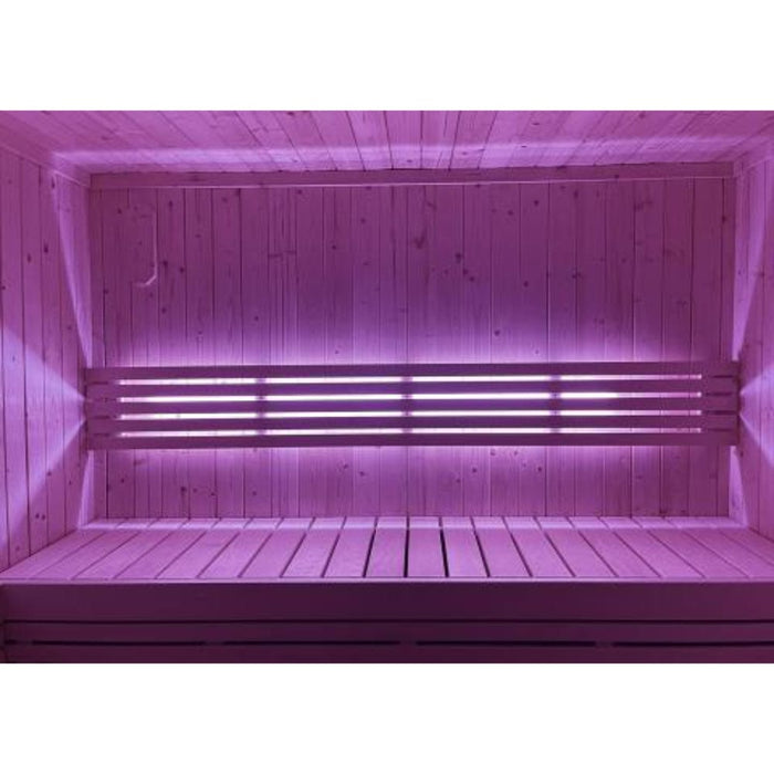 SaunaLife Mood Lighting for Indoor Sauna Model X6 pink