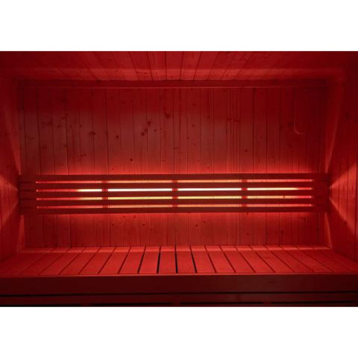 SaunaLife Mood Lighting for Indoor Sauna Model X6 red