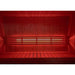 SaunaLife Mood Lighting for Indoor Sauna Model X6 red
