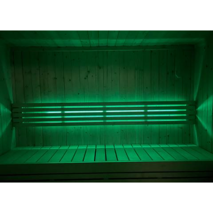 SaunaLife Mood Lighting for Model X7 Indoor Home Sauna green