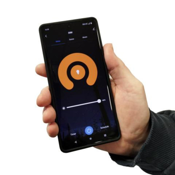 SaunaLife Mood Lighting for Model X7 Indoor Home Sauna mobile app