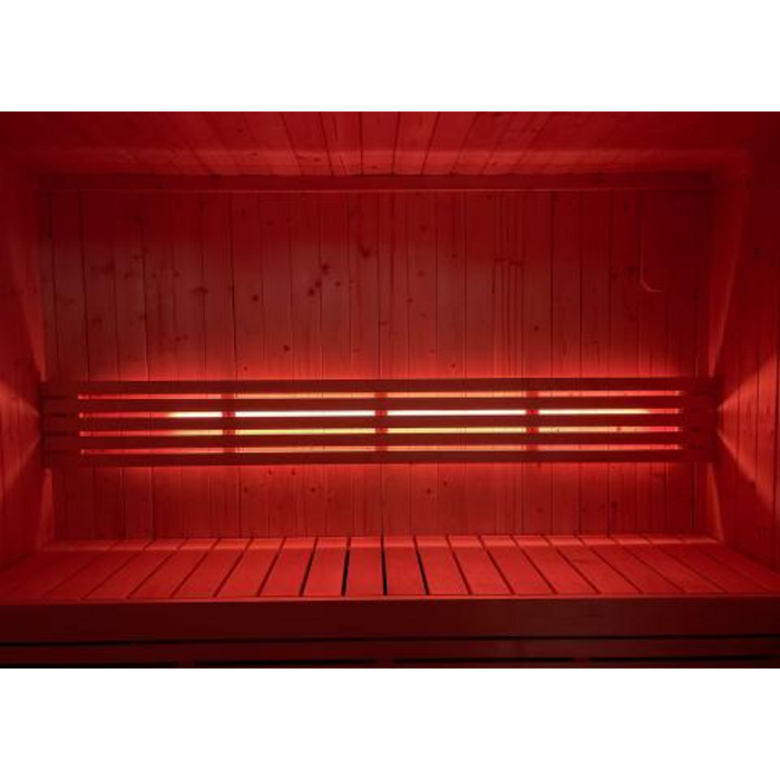 SaunaLife Mood Lighting for Model X7 Indoor Home Sauna red