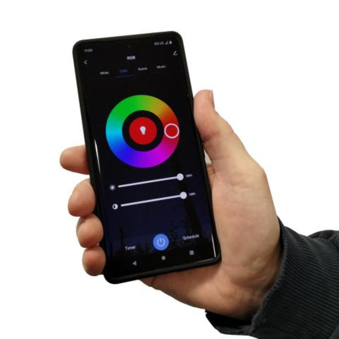 SaunaLife Mood Lighting for Model X7 Indoor Home Sauna wifi color