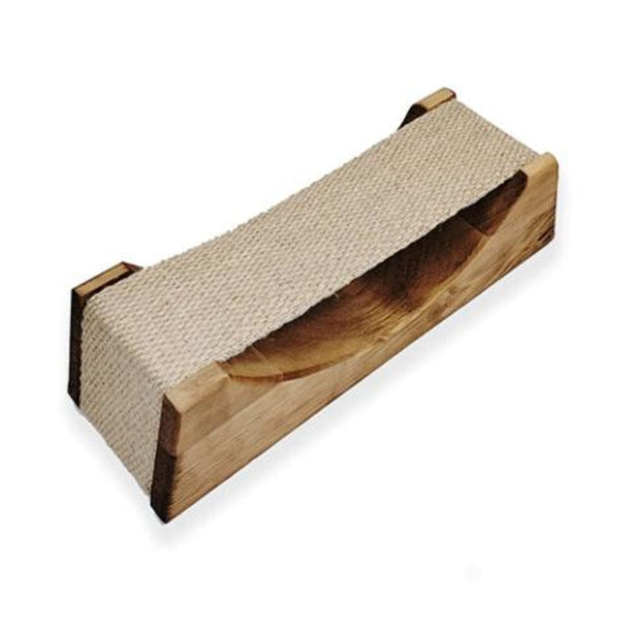 SaunaLife SaunaGear Headrest 1 Wooden Headrest with Cloth Neck Support