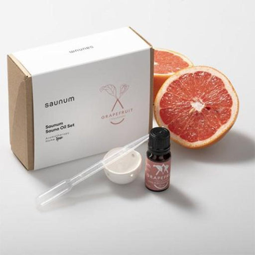 Saunum Aroma Oil Grapefruit in white background