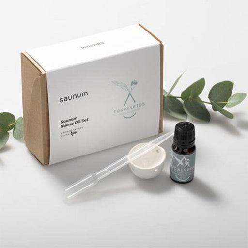 Saunum Eucalyptus Aroma Oil Set with Reservoir 10ml