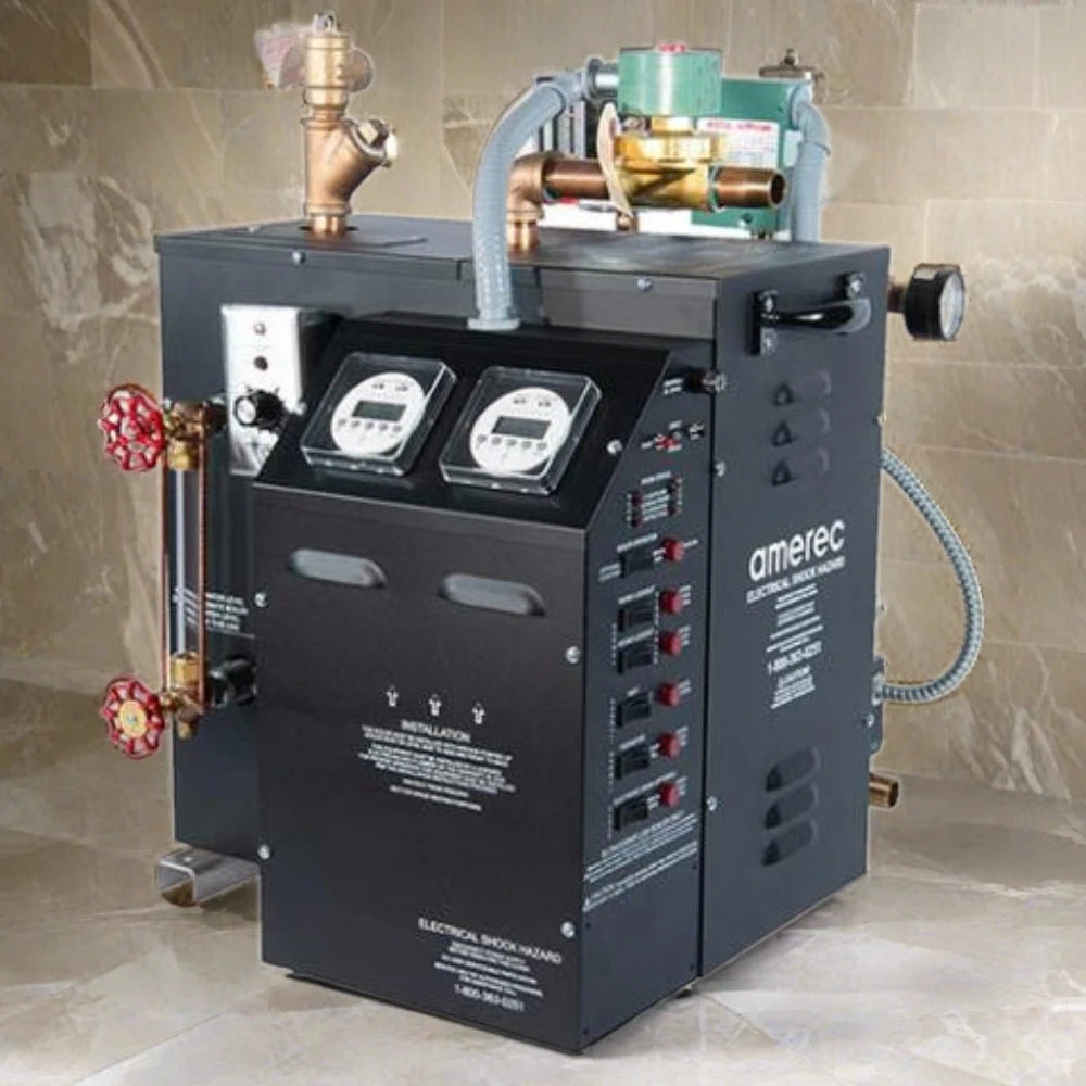 Amerec AI Series 24kW Commercial Steam Room Generator — Lavish Bathroom