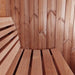 barrel sauna outdoor backrest zoom in