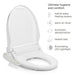 brondell swash dr801 bidet toilet seat features