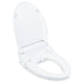 brondell swash ds725 bidet toilet seat corner view open lid