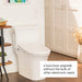 brondell swash thinline t44 bidet toilet seat luxurious upgrade