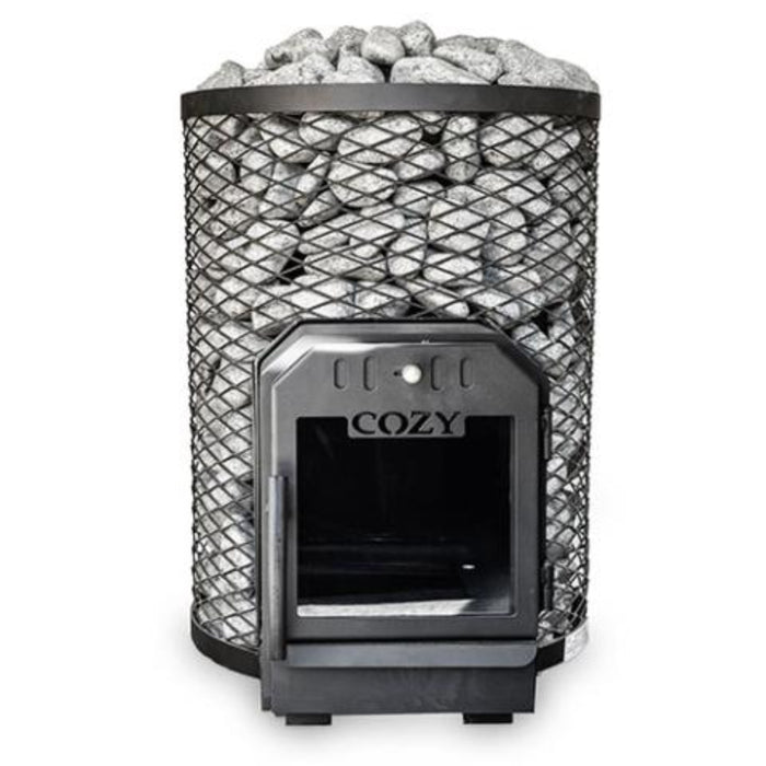Cozy Heat O Thru-Wall Wood Burning Sauna Stove