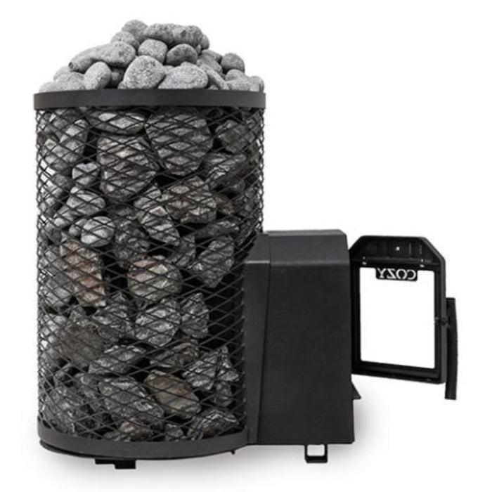 Cozy Heat O Thru-Wall Wood Burning Sauna Stove