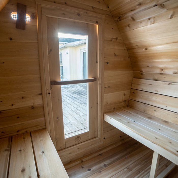 dundalk leisure craft saunas window view