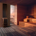 electric sauna interior