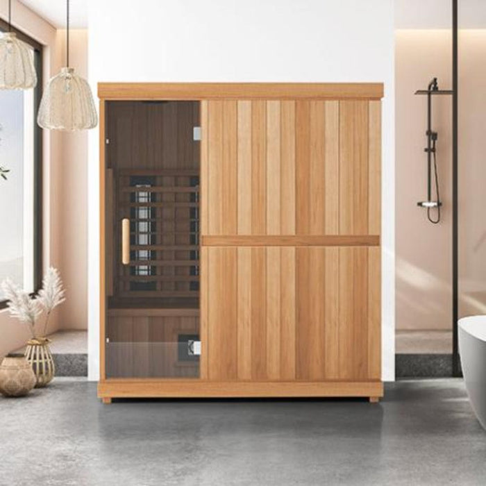 four person sauna inside the house