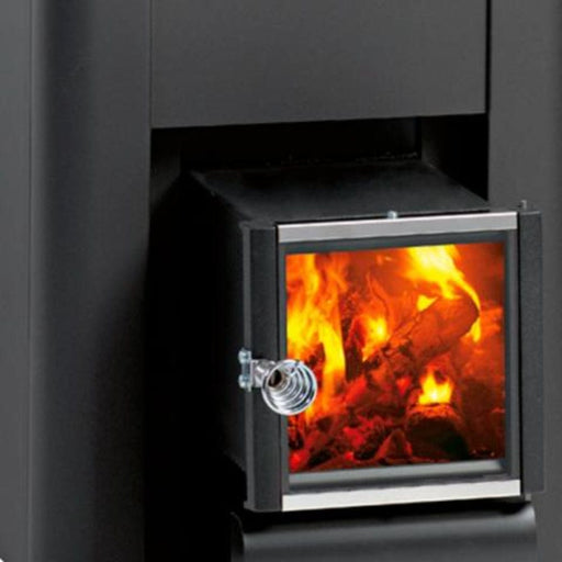 harvia pro 20 sl series wood burning sauna stove 24 1kw close up