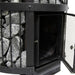 harvia sauna stove open door