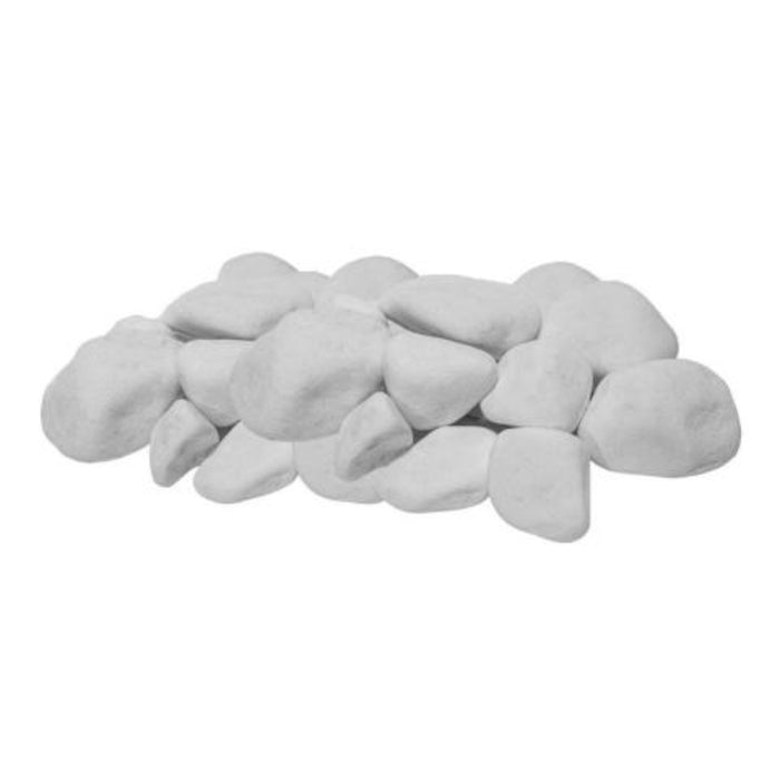 Harvia White Sauna Stones Rounded 5-10cm