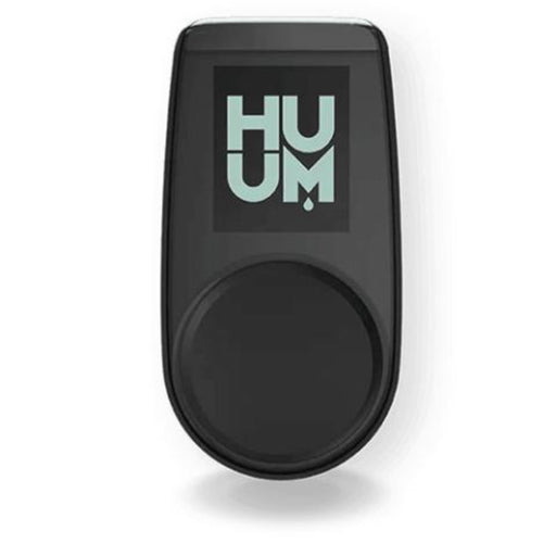 huum sauna heater digital on off time temperature control black in white background