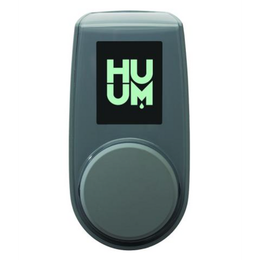 huum sauna heater digital on off time temperature control blue in white background