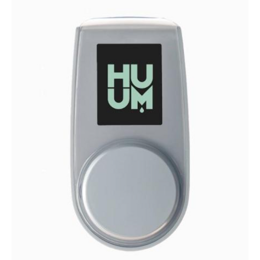 huum sauna heater digital on off time temperature control wifi grey in white background