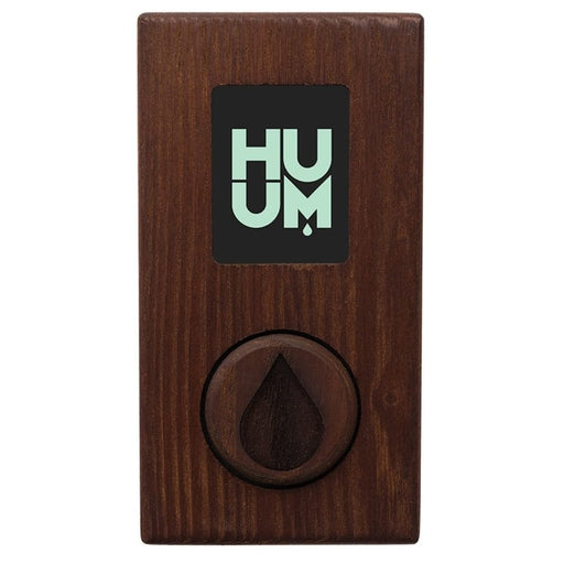 huum sauna heater digital on off time temperature control wifi wood in white background